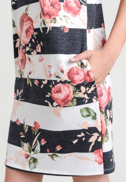 T Shirt Floral Dress