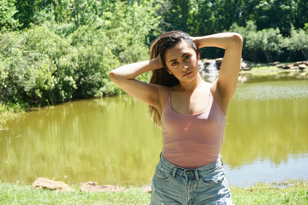 Mauve Body Suit