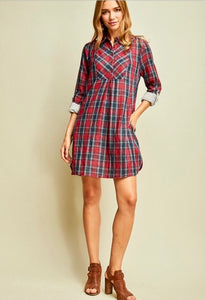 Taylor Plaid Dress