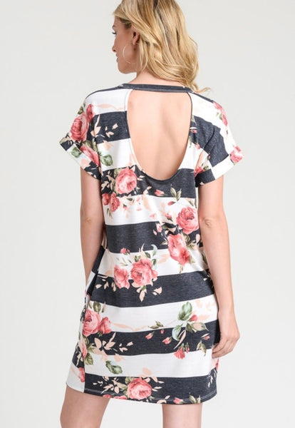 T Shirt Floral Dress