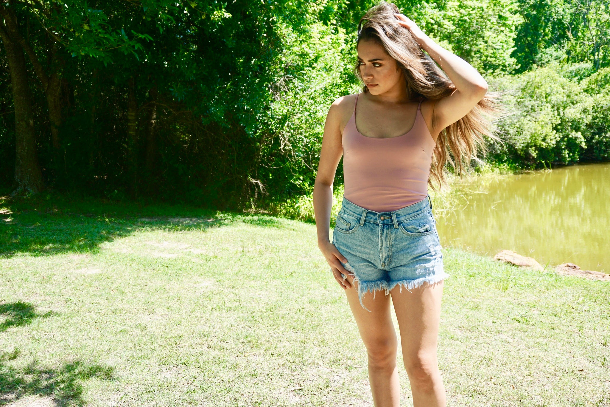 Mauve Body Suit